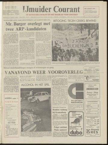 IJmuider Courant 1973-04-02