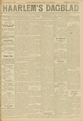 Haarlem's Dagblad 1917-10-23