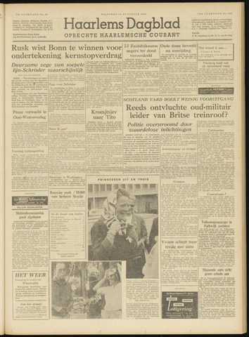 Haarlem's Dagblad 1963-08-12