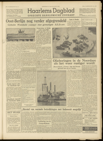 Haarlem's Dagblad 1961-08-15