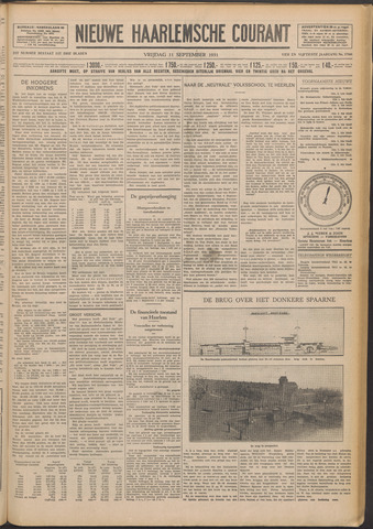 Nieuwe Haarlemsche Courant 1931-09-11