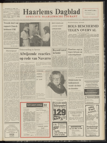 Haarlem's Dagblad 1976-04-29
