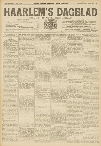 Haarlem's Dagblad 1910-10-21