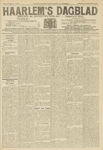 Haarlem's Dagblad 1916-09-12