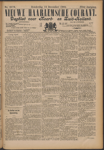 Nieuwe Haarlemsche Courant 1905-12-14