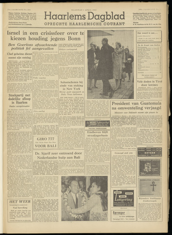 Haarlem's Dagblad 1963-04-01