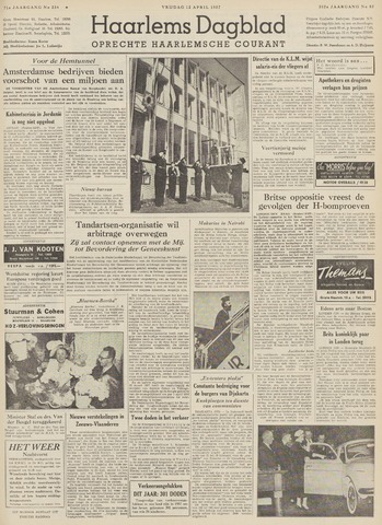 Haarlem's Dagblad 1957-04-12