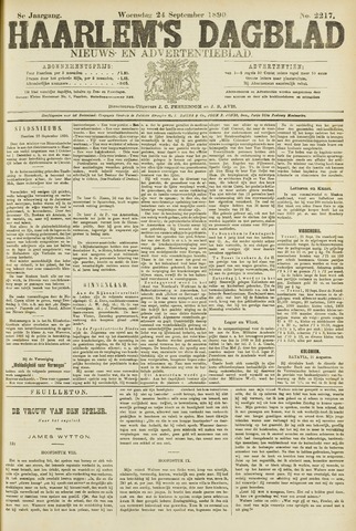 Haarlem's Dagblad 1890-09-24