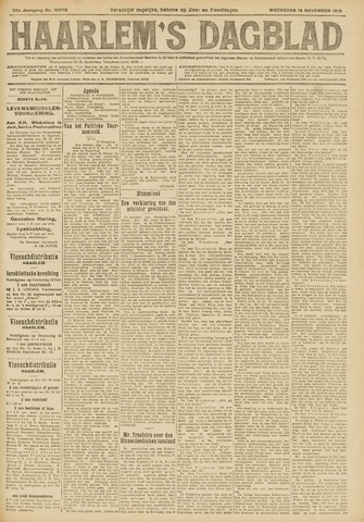 Haarlem's Dagblad 1918-11-13