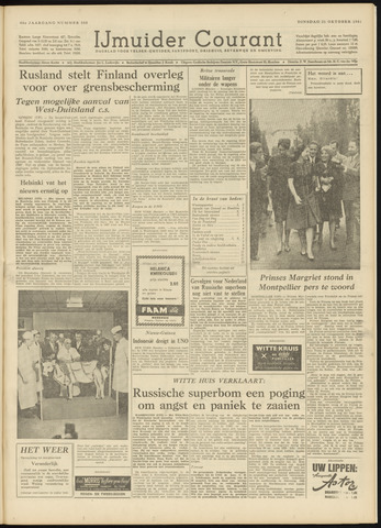 IJmuider Courant 1961-10-31