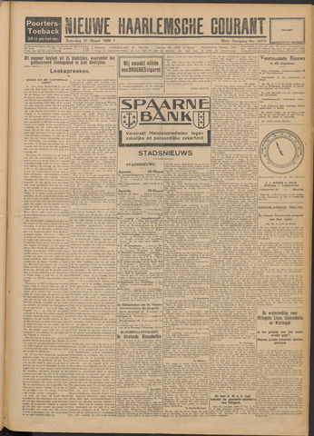 Nieuwe Haarlemsche Courant 1926-03-27