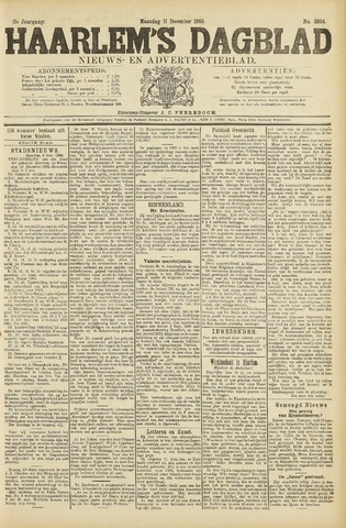 Haarlem's Dagblad 1893-12-11