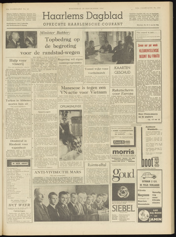 Haarlem's Dagblad 1967-09-20