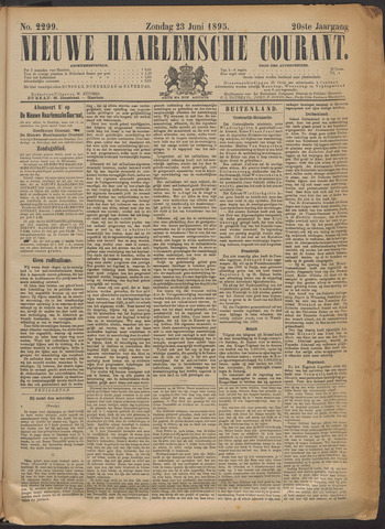Nieuwe Haarlemsche Courant 1895-06-23