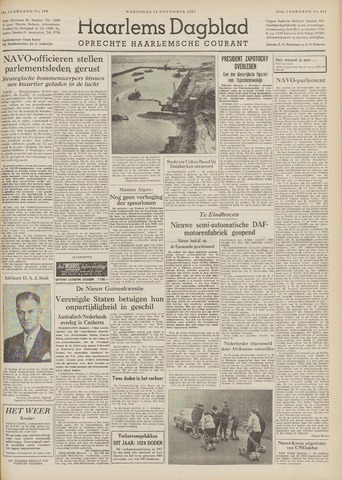 Haarlem's Dagblad 1957-11-13