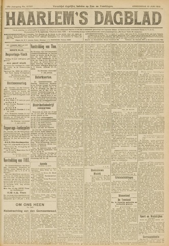 Haarlem's Dagblad 1918-06-13