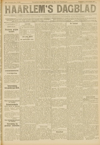 Haarlem's Dagblad 1917-10-02