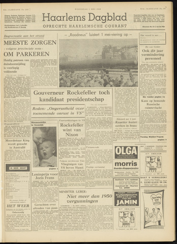 Haarlem's Dagblad 1968-05-01
