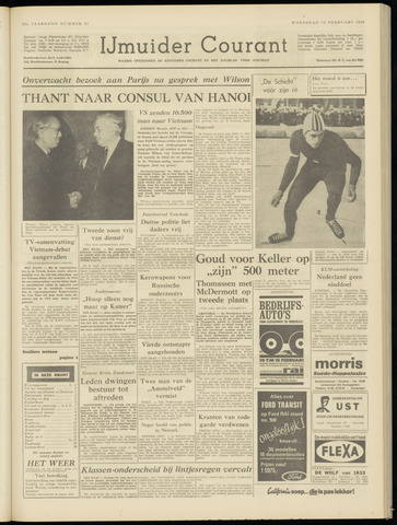 IJmuider Courant 1968-02-14