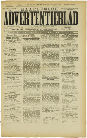 Haarlemsch Advertentieblad 1890-08-02