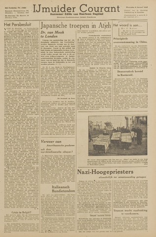 IJmuider Courant 1946-01-09