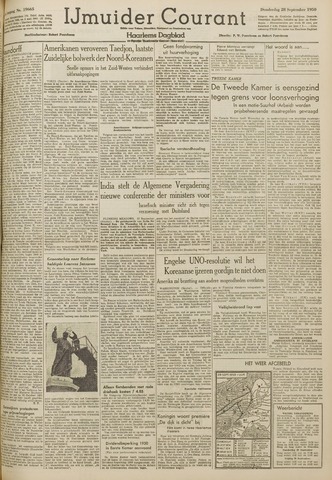 IJmuider Courant 1950-09-28