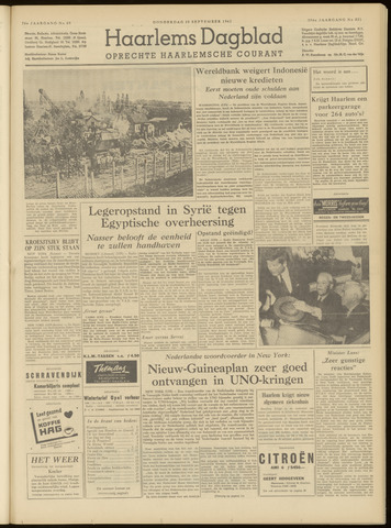 Haarlem's Dagblad 1961-09-28