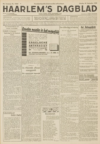 Haarlem's Dagblad 1933-09-26