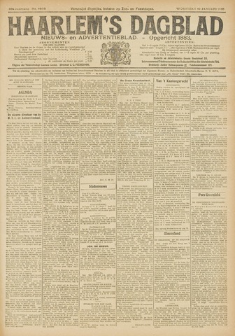 Haarlem's Dagblad 1916-01-12