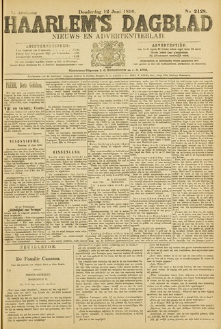 Haarlem's Dagblad 1890-06-12