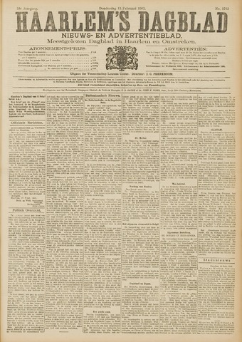 Haarlem's Dagblad 1902-02-13
