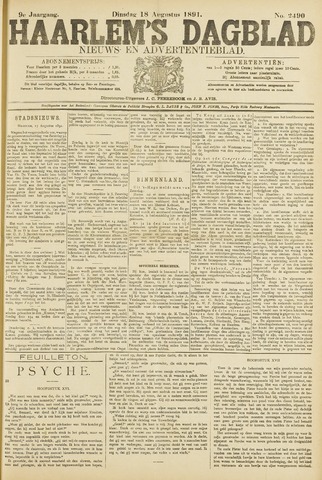 Haarlem's Dagblad 1891-08-18