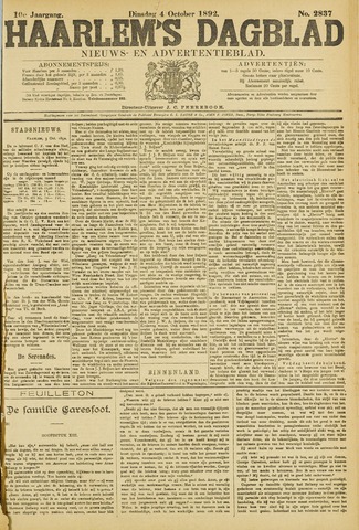 Haarlem's Dagblad 1892-10-04