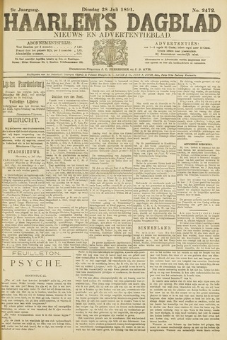 Haarlem's Dagblad 1891-07-28