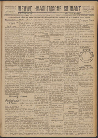 Nieuwe Haarlemsche Courant 1926-10-21