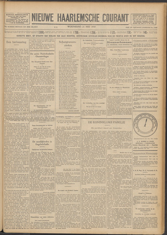 Nieuwe Haarlemsche Courant 1930-05-21