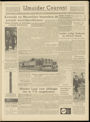 IJmuider Courant 1961-04-06
