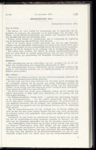 Raadsnotulen Heemstede 1973-12-21