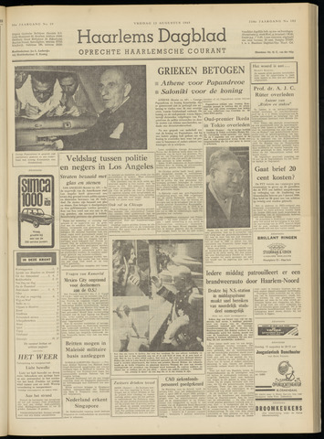 Haarlem's Dagblad 1965-08-13