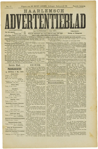 Haarlemsch Advertentieblad 1887-05-07