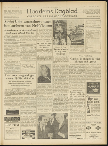 Haarlem's Dagblad 1964-11-27