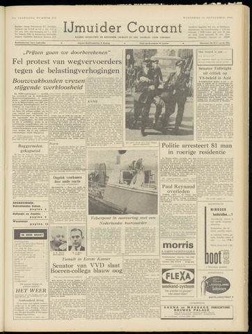 IJmuider Courant 1966-09-21