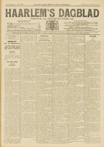 Haarlem's Dagblad 1914-06-19
