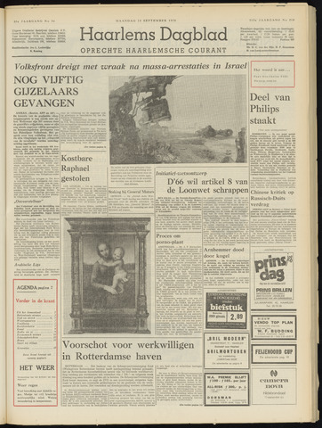 Haarlem's Dagblad 1970-09-14