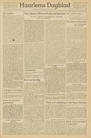 Haarlem's Dagblad 1945-09-07