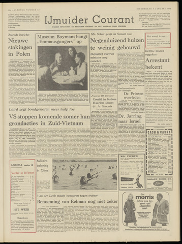 IJmuider Courant 1971-01-07