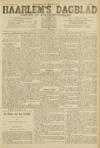 Haarlem's Dagblad 1891-03-11