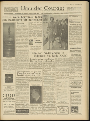 IJmuider Courant 1961-03-11