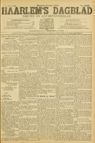 Haarlem's Dagblad 1890-06-09