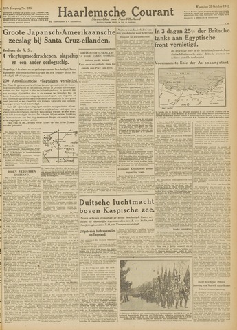 Haarlemsche Courant 1942-10-28